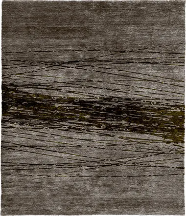 Intersectance B Wool Hand Knotted Tibetan Rug Product Image