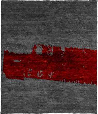 City Dynamics Wool Hand Knotted Tibetan Rug
