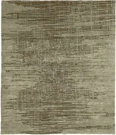 Formations B Wool Hand Knotted Tibetan Rug Product Image