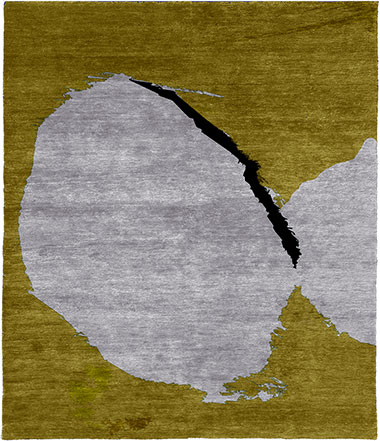 Negli Occhi B Wool Hand Knotted Tibetan Rug Product Image