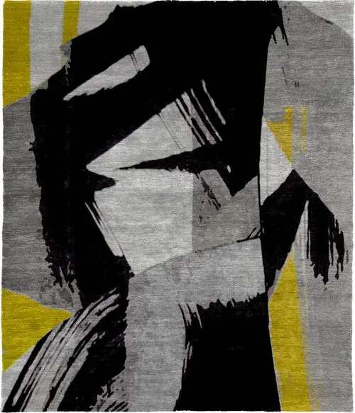 Convergence Wool Hand Knotted Tibetan Rug