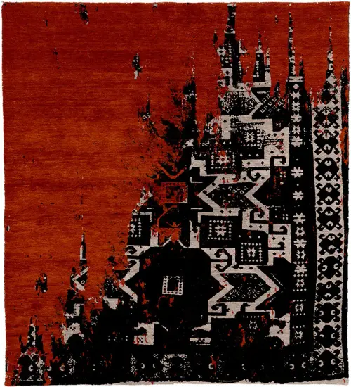 Renaissance B Silk Hand Knotted Tibetan Rug