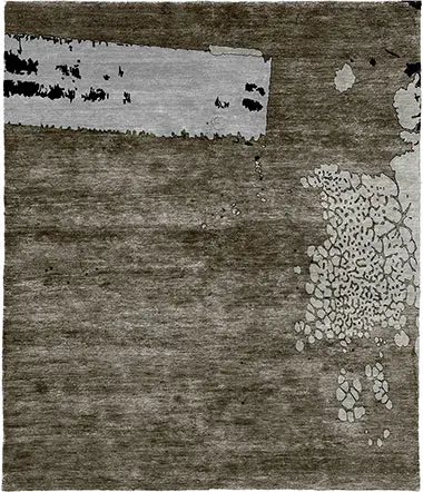 Ozale B Wool Hand Knotted Tibetan Rug Product Image