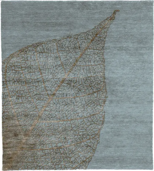 Basics B Wool Hand Knotted Tibetan Rug