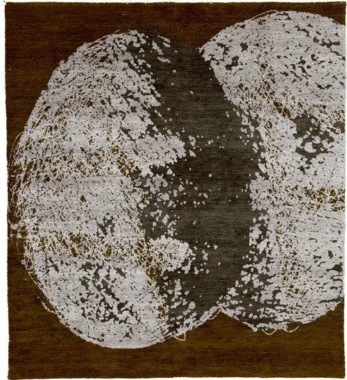 Collide C Wool Hand Knotted Tibetan Rug