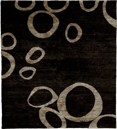 Collective B Wool Hand Knotted Tibetan Rug Product Image