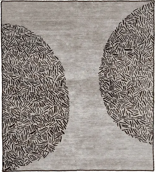 Lional A Wool Hand Knotted Tibetan Rug