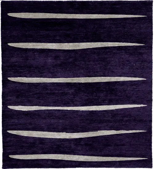 Plains B Wool Hand Knotted Tibetan Rug