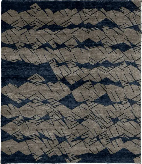Lucerne D Wool Hand Knotted Tibetan Rug