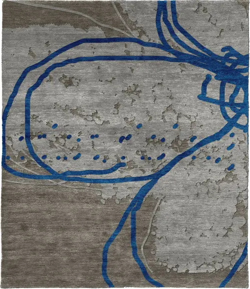 Oji G Wool Hand Knotted Tibetan Rug