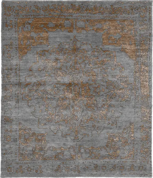 Gone Now Wool Hand Knotted Tibetan Rug