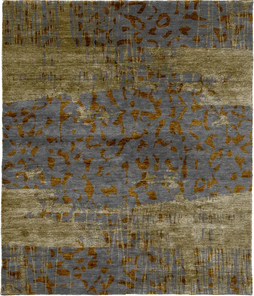 New Start B Silk Wool Hand Knotted Tibetan Rug