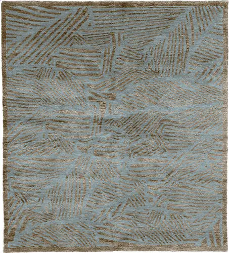 Radiate B Silk Wool Hand Knotted Tibetan Rug Product Image