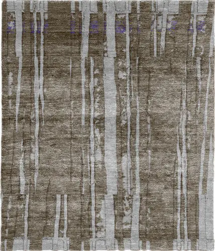 Sadeh B Wool Hand Knotted Tibetan Rug Product Image