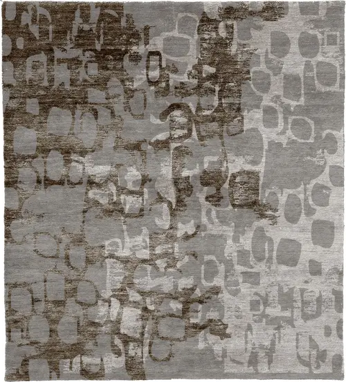 Canis C Wool Hand Knotted Tibetan Rug