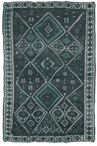 Vintage C Wool Hand Knotted Tibetan Rug Product Image