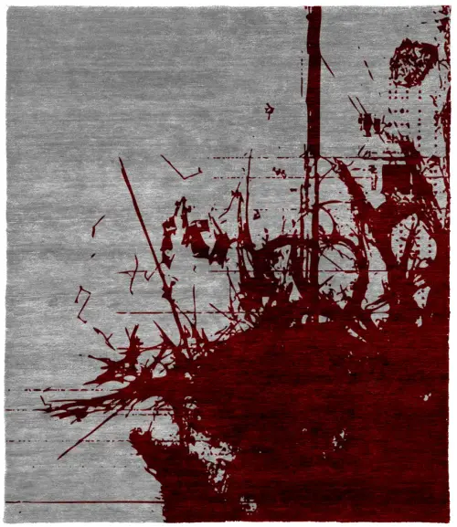 Felicita B Wool Hand Knotted Tibetan Rug