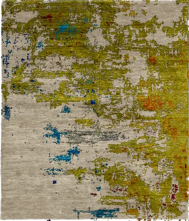 Charadrius Wool Hand Knotted Tibetan Rug