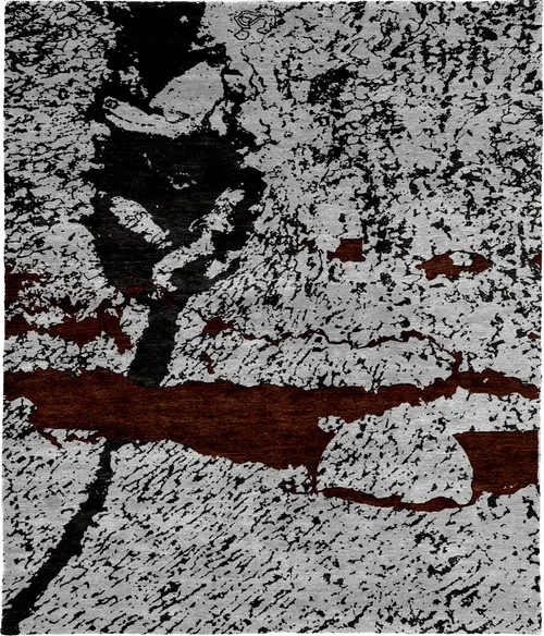Kornephoros B Wool Hand Knotted Tibetan Rug