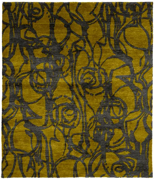Amnisos A Wool Hand Knotted Tibetan Rug