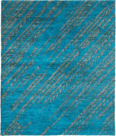 Ernabella Highland Silk Wool Hand Knotted Tibetan Rug Product Image