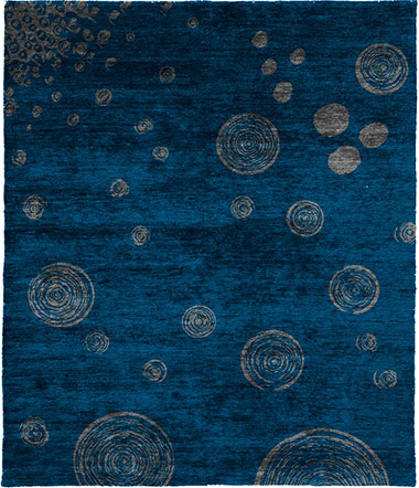 Hyrrokin C Silk Wool Hand Knotted Tibetan Rug Product Image