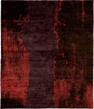 Prajapati B Silk Wool Hand Knotted Tibetan Rug Product Image