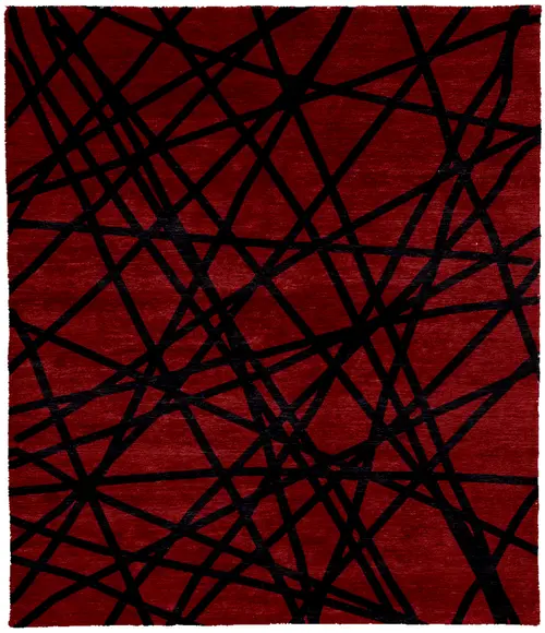 Goole B Wool Hand Knotted Tibetan Rug