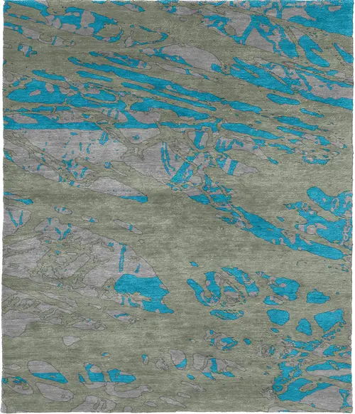 Currency A Wool Hand Knotted Tibetan Rug