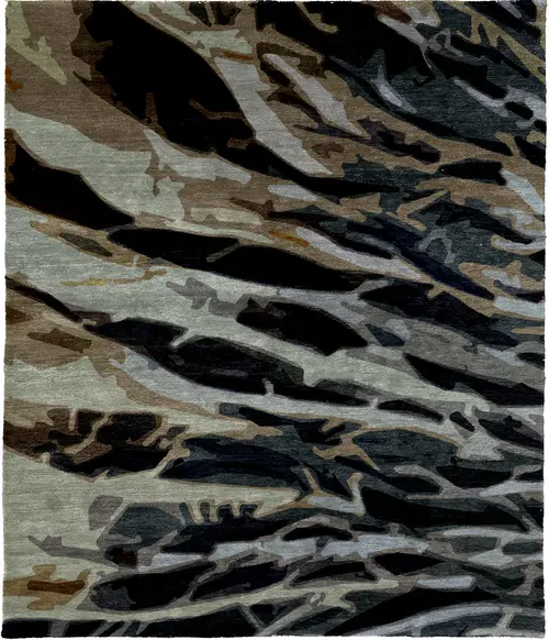 Galga Wool Hand Knotted Tibetan Rug