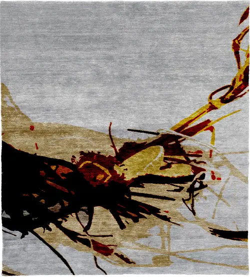 Abuta Wool Hand Knotted Tibetan Rug
