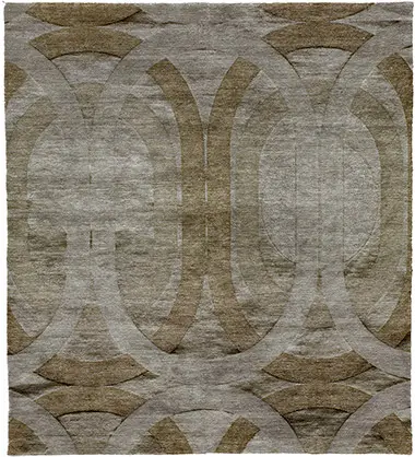 Sandalwood Wool Hand Knotted Tibetan Rug Product Image