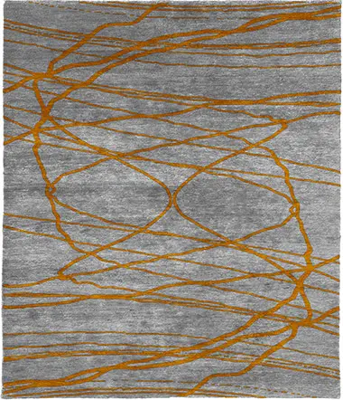 Auburn B Wool Hand Knotted Tibetan Rug Product Image