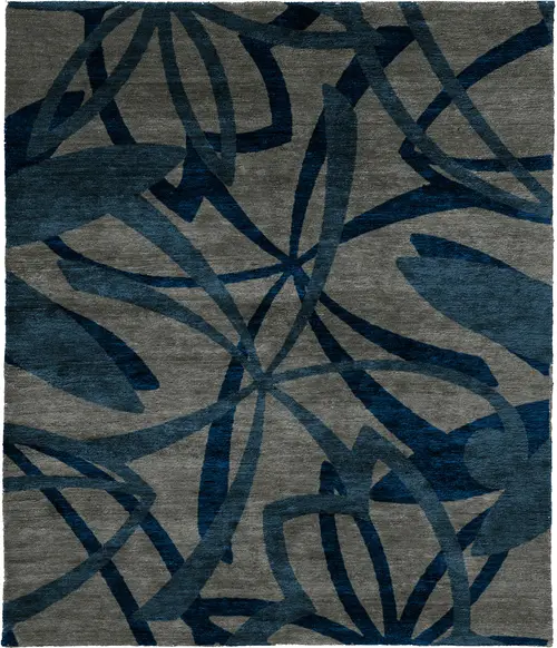 Vanalite B Wool Hand Knotted Tibetan Rug