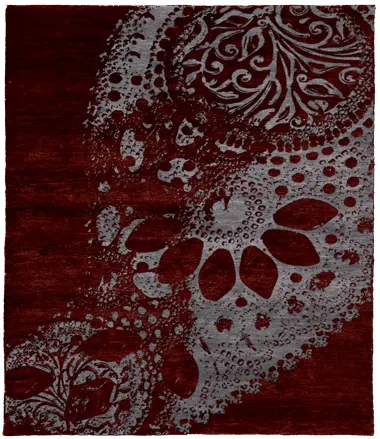 Vila Wool Hand Knotted Tibetan Rug Product Image