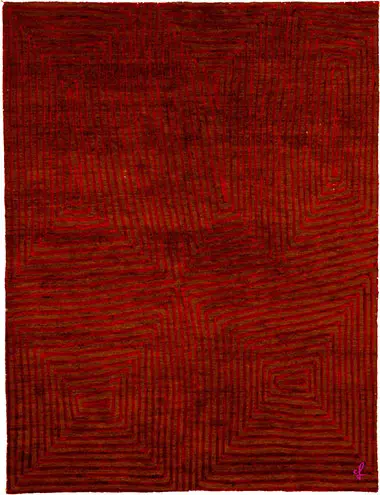 Ly Erg Wool Hand Knotted Tibetan Rug Product Image