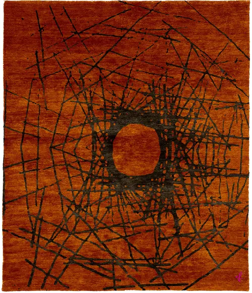 Viet Tri A Wool Hand Knotted Tibetan Rug