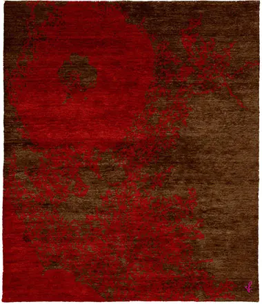 Behshahr A Wool Hand Knotted Tibetan Rug Product Image