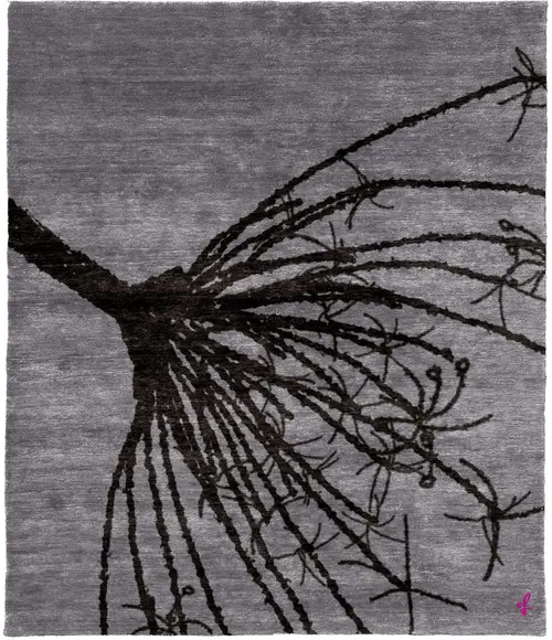 Vodyanoi B Wool Hand Knotted Tibetan Rug