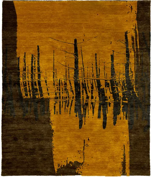 Daraa C Wool Hand Knotted Tibetan Rug
