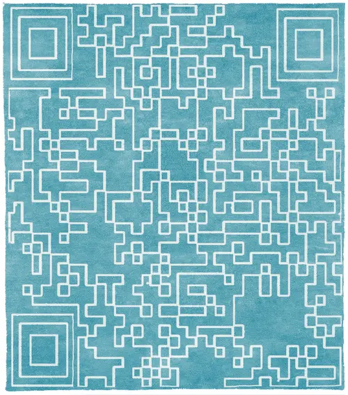 Labyrinth A Wool Signature Rug