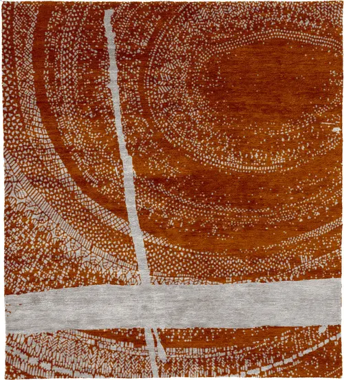 Manghalam B Wool Hand Knotted Tibetan Rug