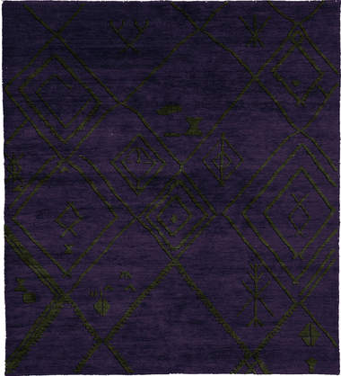 Moorak B Wool Hand Knotted Tibetan Rug Product Image