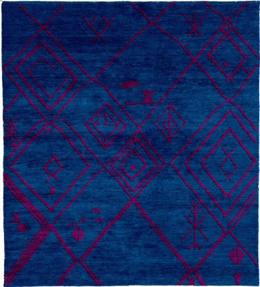 Moorak C Wool Hand Knotted Tibetan Rug Product Image