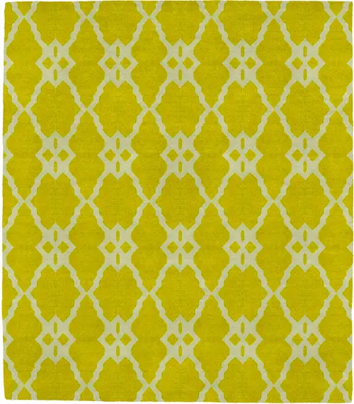 Patterned F Wool Signature Rug