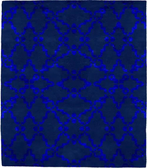Patterned J Wool Signature Rug