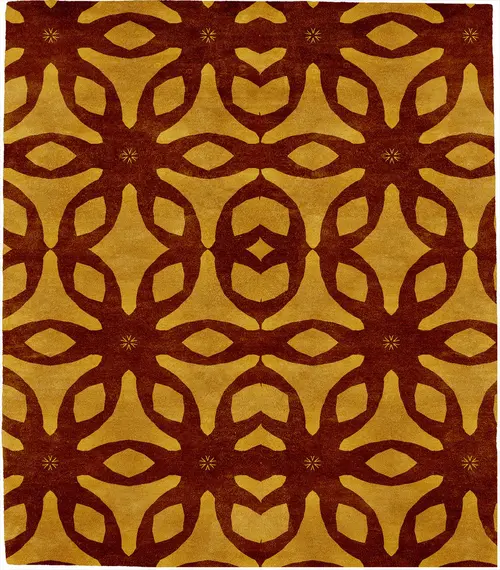 Patterned M Wool Signature Rug