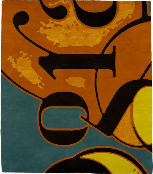 Serif B Wool Hand Tufted Rug