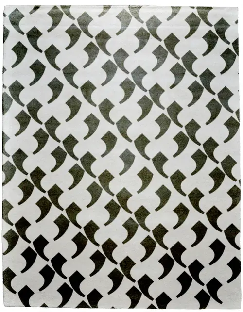 Patterned C Wool Signature Rug
