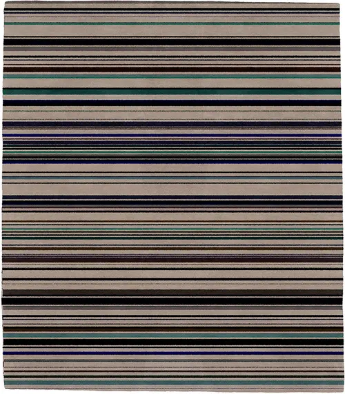 Between the Lines A Wool Rug